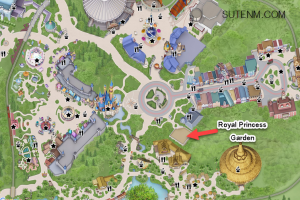 Royal Princess Garden Map