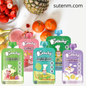 PEACHY BABY FOOD พีชชี่ อาหารเด็กอายุ 6 เดือน ถึง 3 ปี